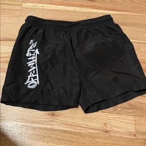 Off-White Black Athletic Shorts